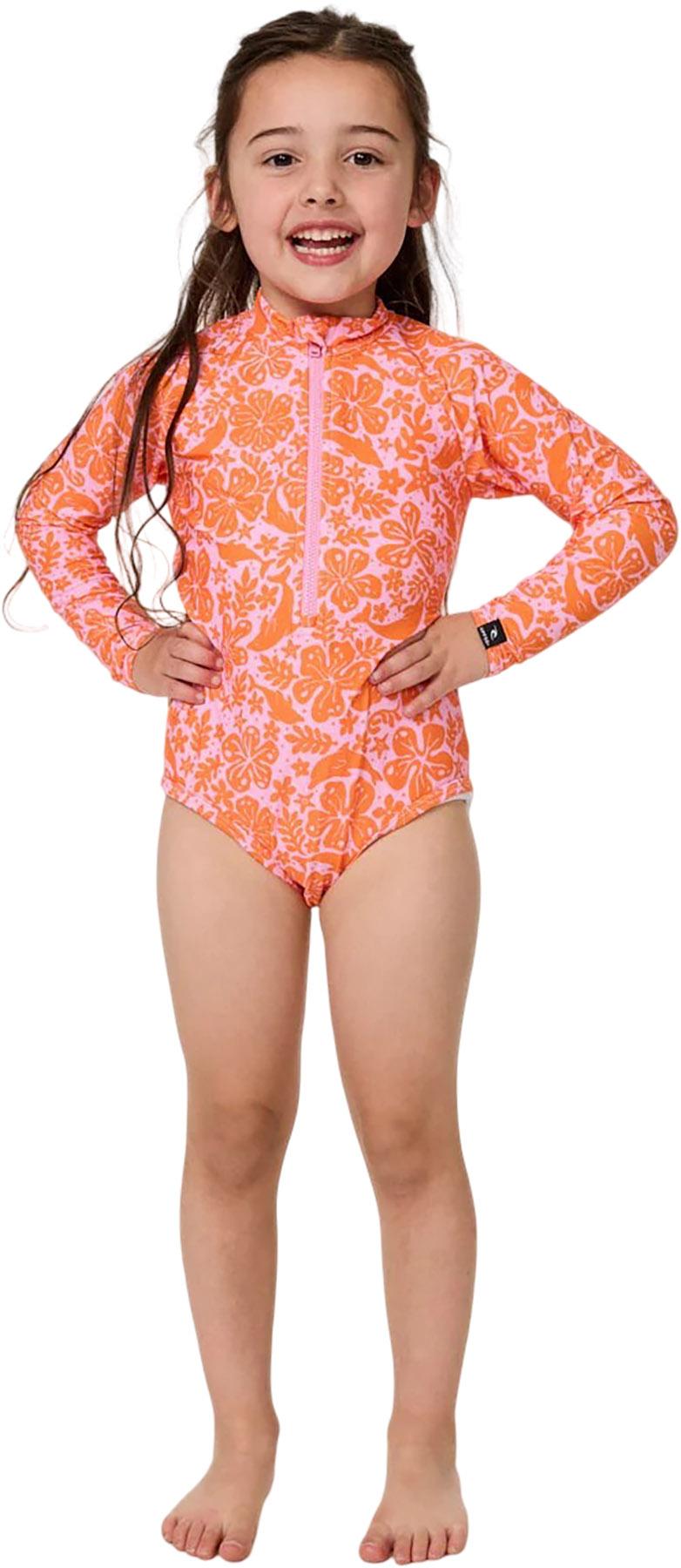 Product gallery image number 4 for product Sun and Swell Long Sleeve Surfsuit - Girls 