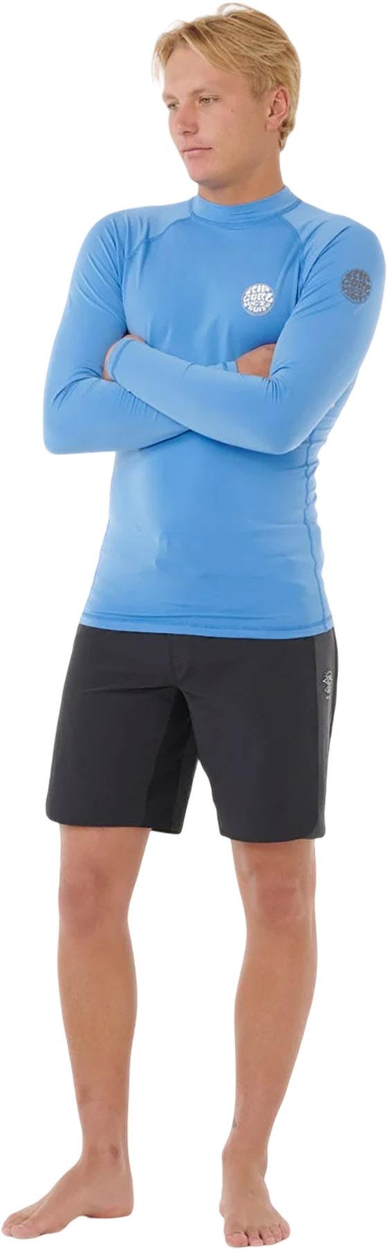 Numéro de l'image de la galerie de produits 3 pour le produit Maillot anti-UV brossé à manches longues Icons UPF50+ - Homme