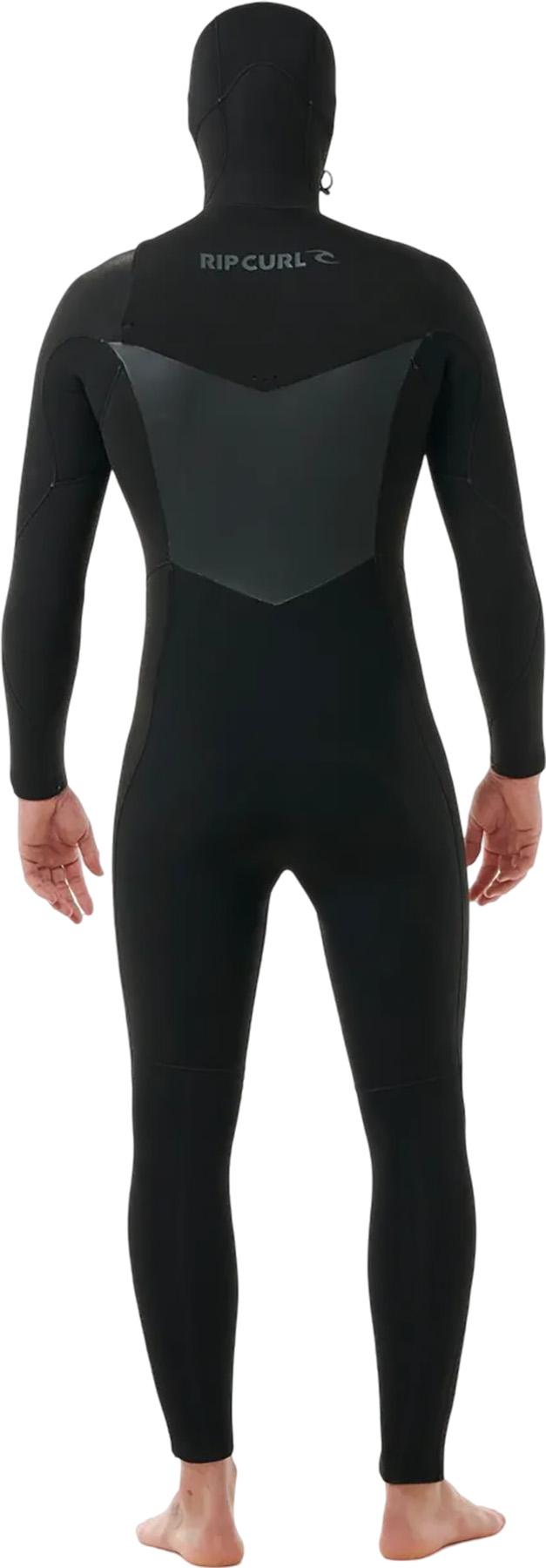 Product gallery image number 2 for product Dawn Patrol 5/4 Chest Zip Hooded Wetsuit - Men's