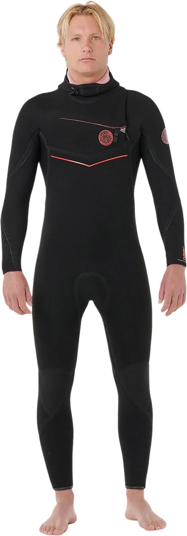 Product image for Combinaison intégrale en néoprène à capuchon avec zip poitrine FlashBomb Fusion 4/3 - Homme