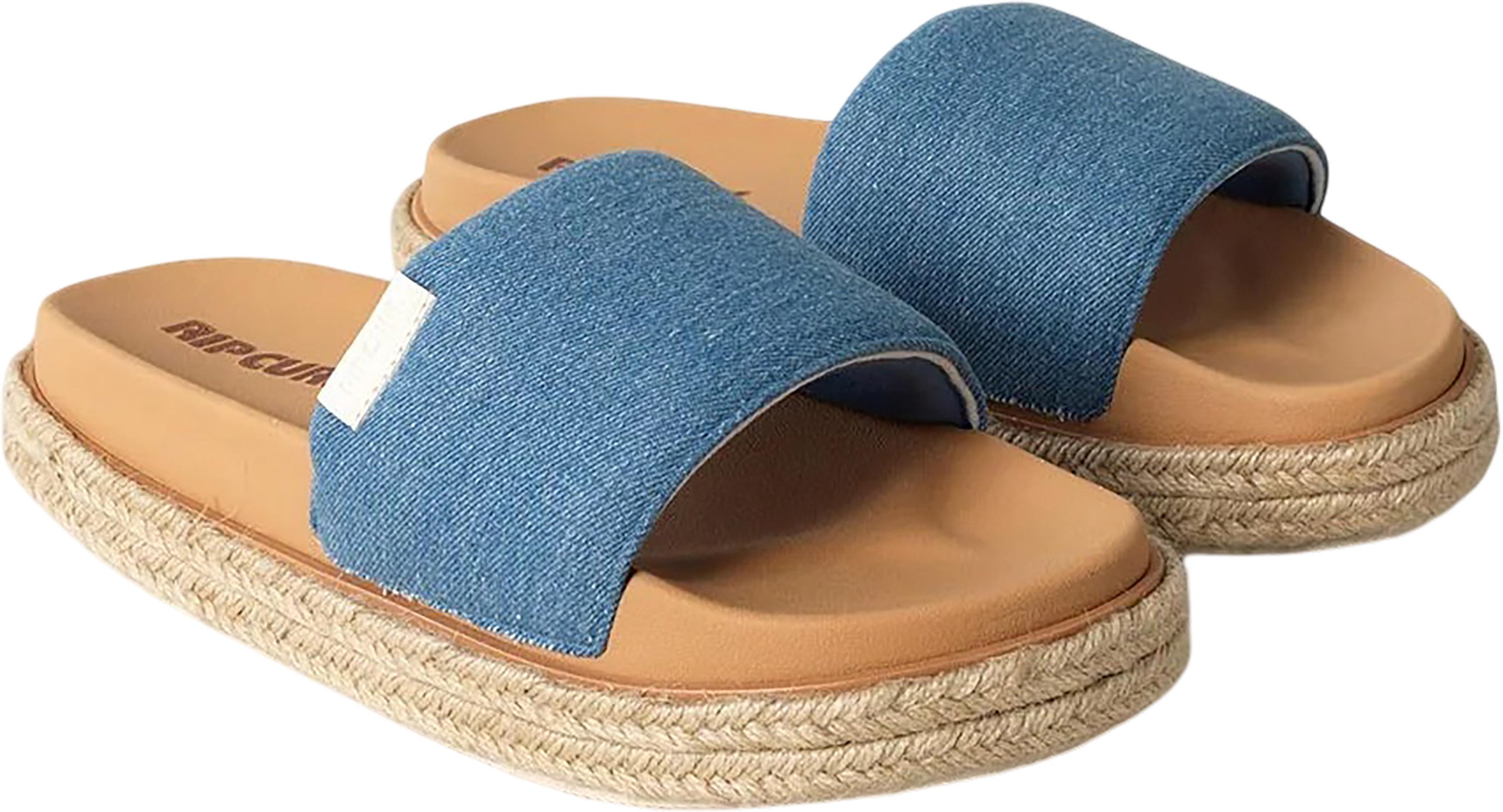 Product gallery image number 4 for product Premium Surf Bloom Espadrille Slides - Women's