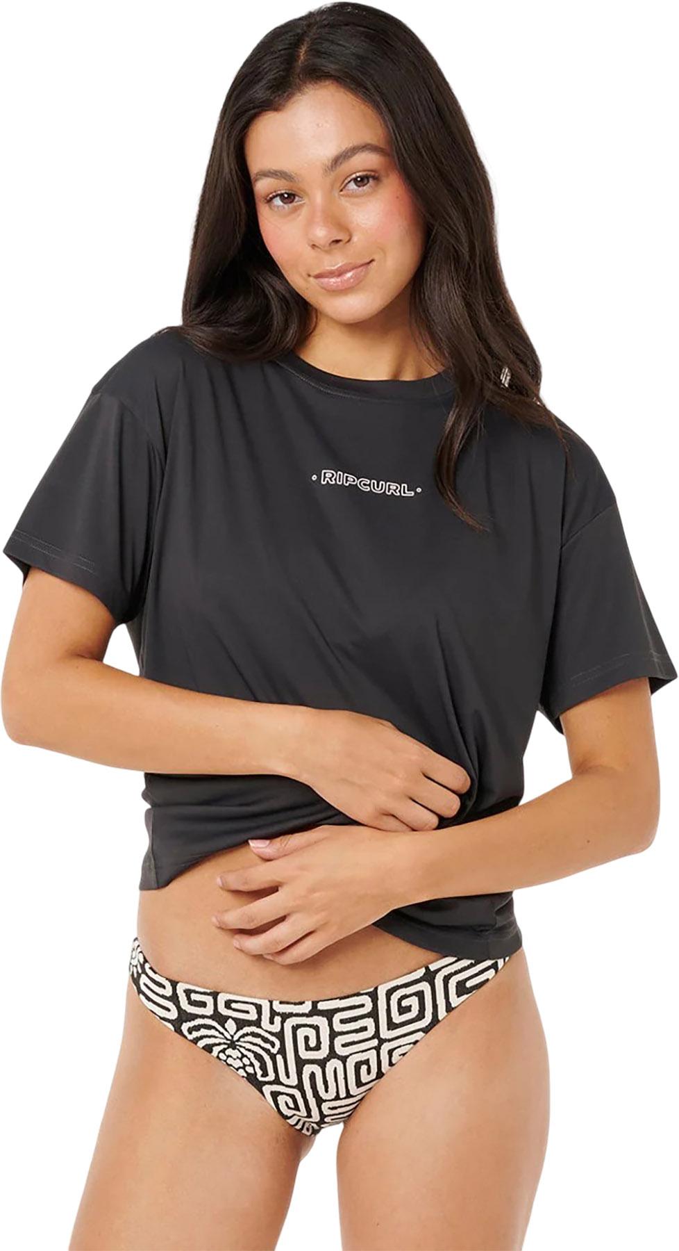 Product gallery image number 3 for product Maillot de surf à manches courtes Sunset Luau Surf Lite - Femme