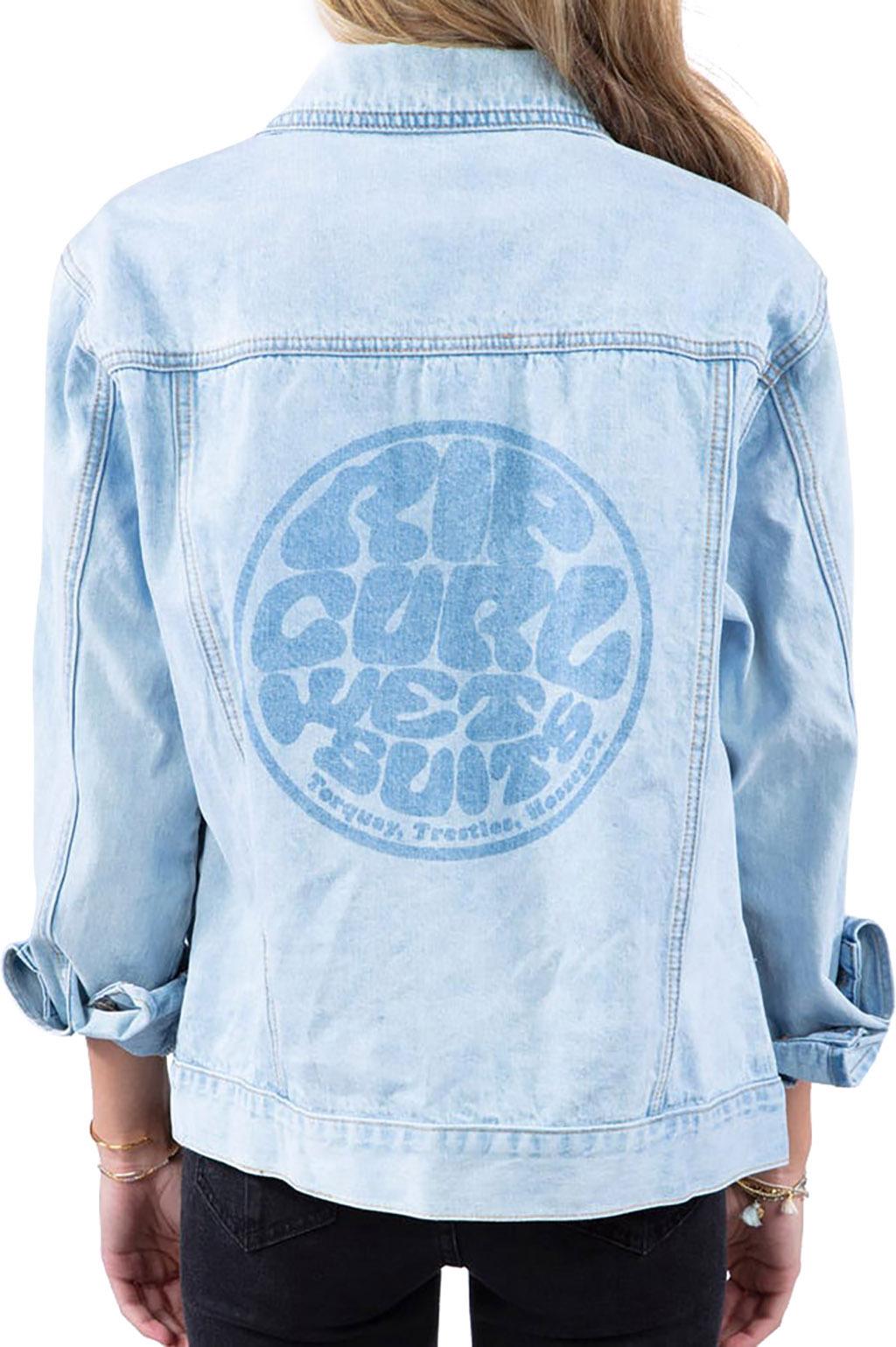 Product gallery image number 4 for product Wipeout Denim Jacket - Women's