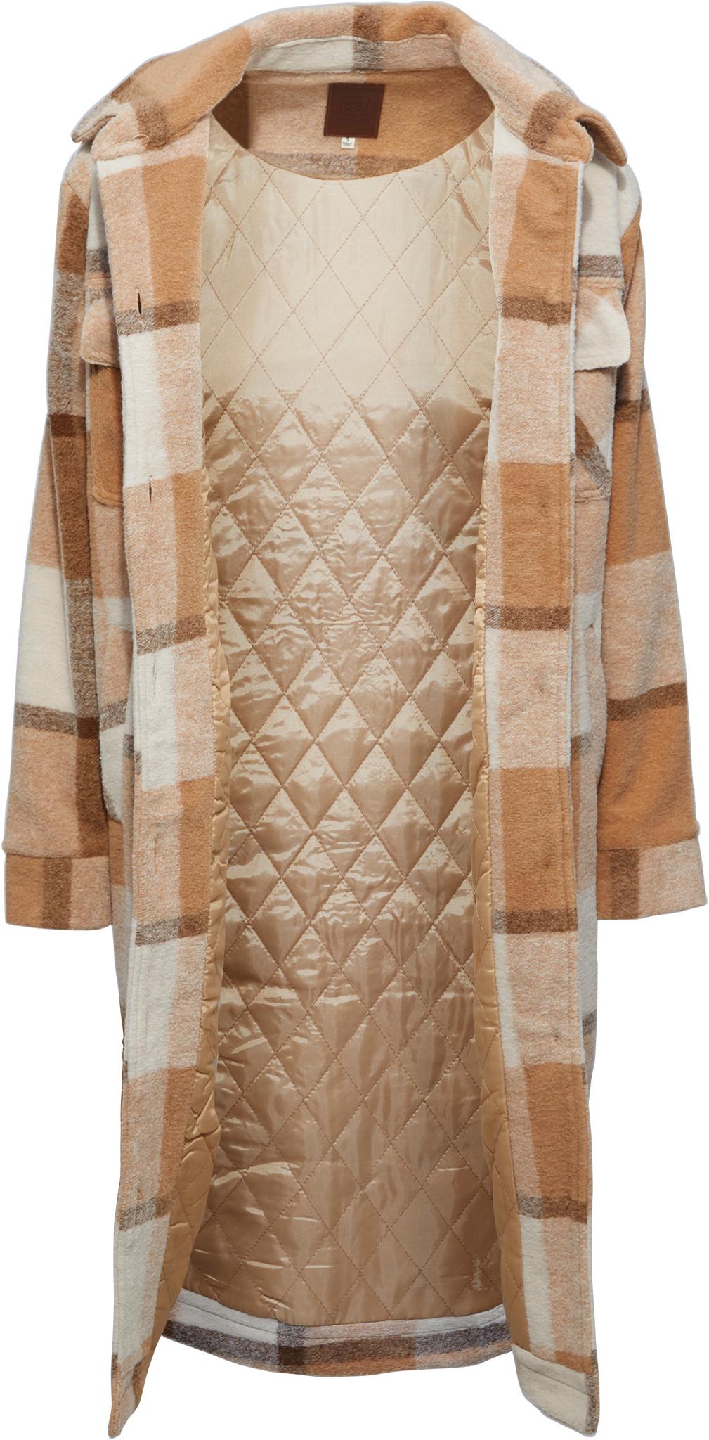 Numéro de l'image de la galerie de produits 3 pour le produit Manteau long à carreaux - Femme