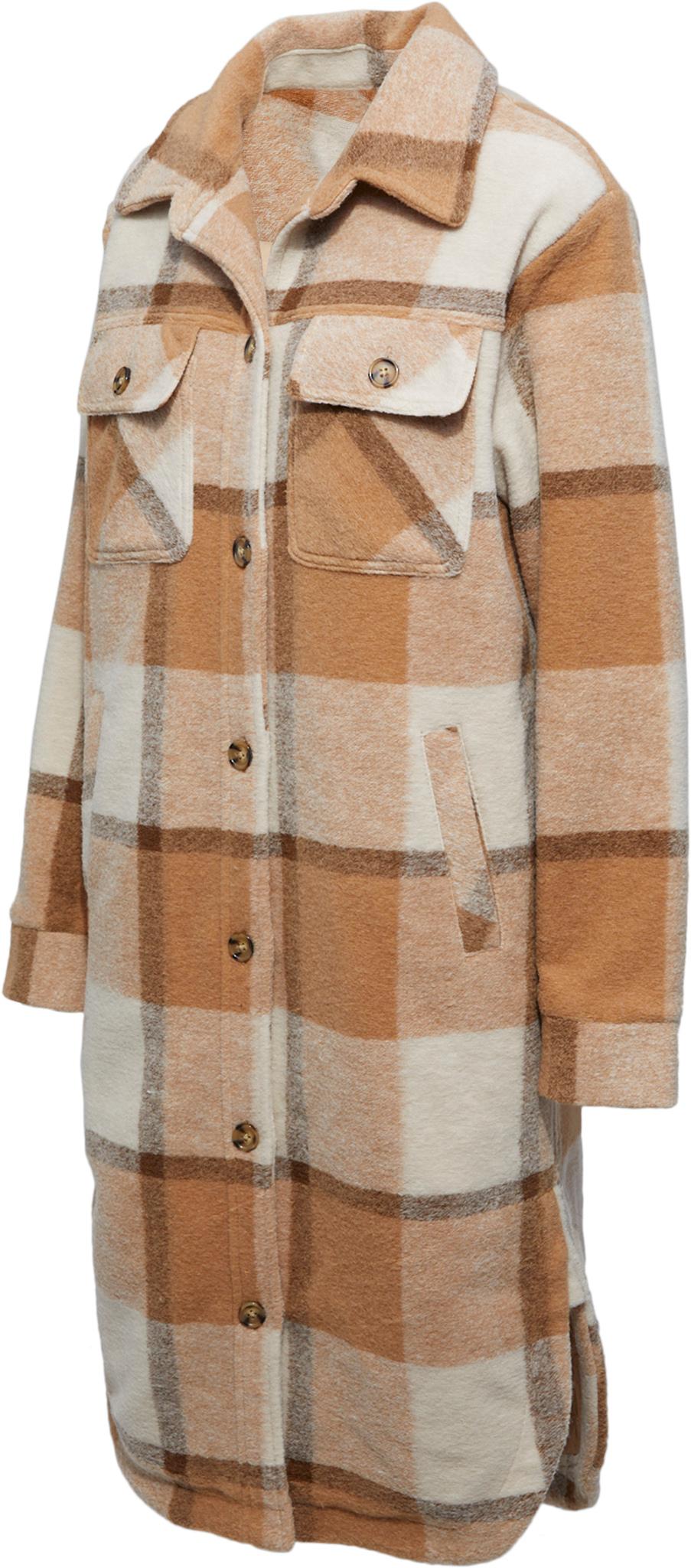 Numéro de l'image de la galerie de produits 4 pour le produit Manteau long à carreaux - Femme