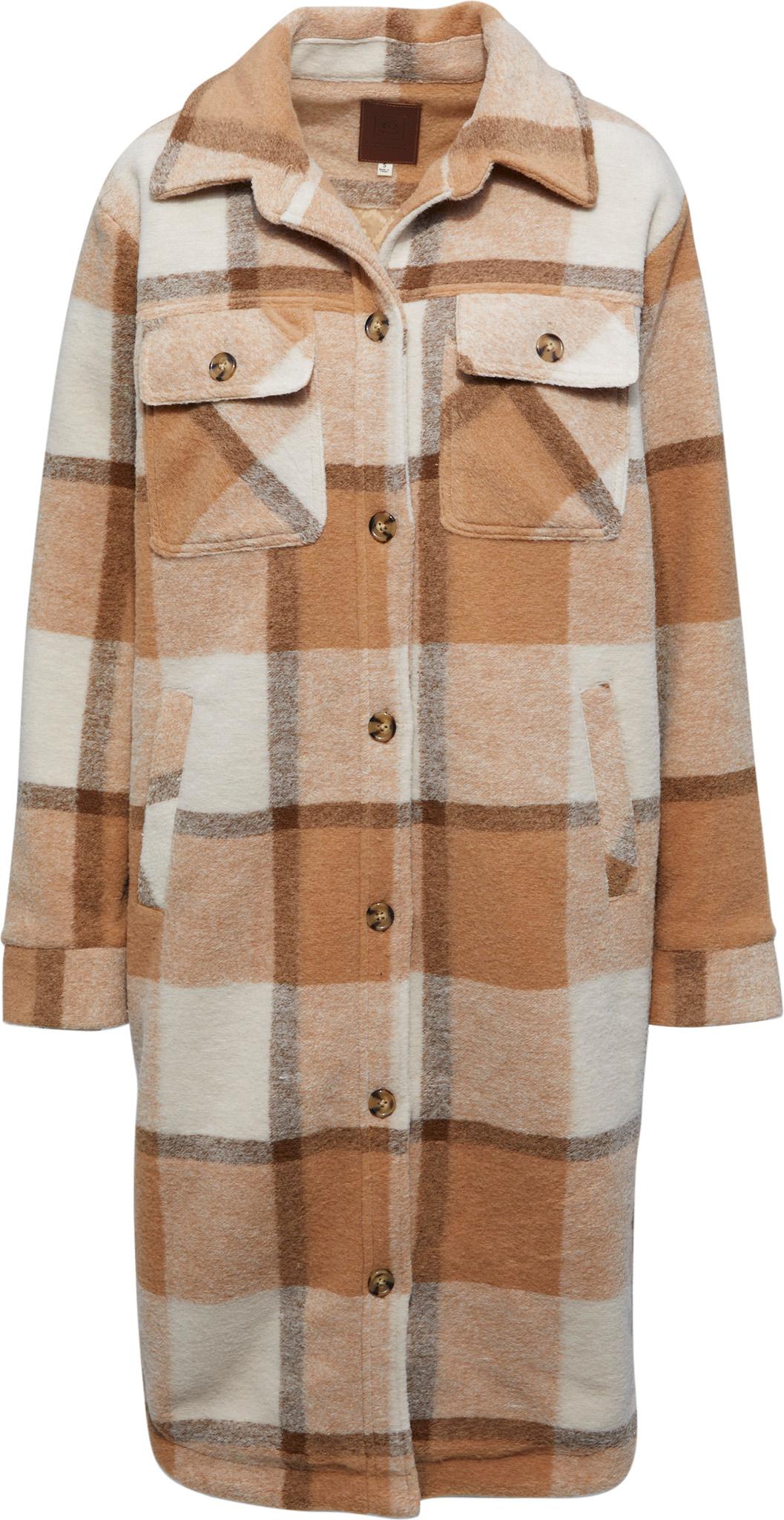 Numéro de l'image de la galerie de produits 1 pour le produit Manteau long à carreaux - Femme