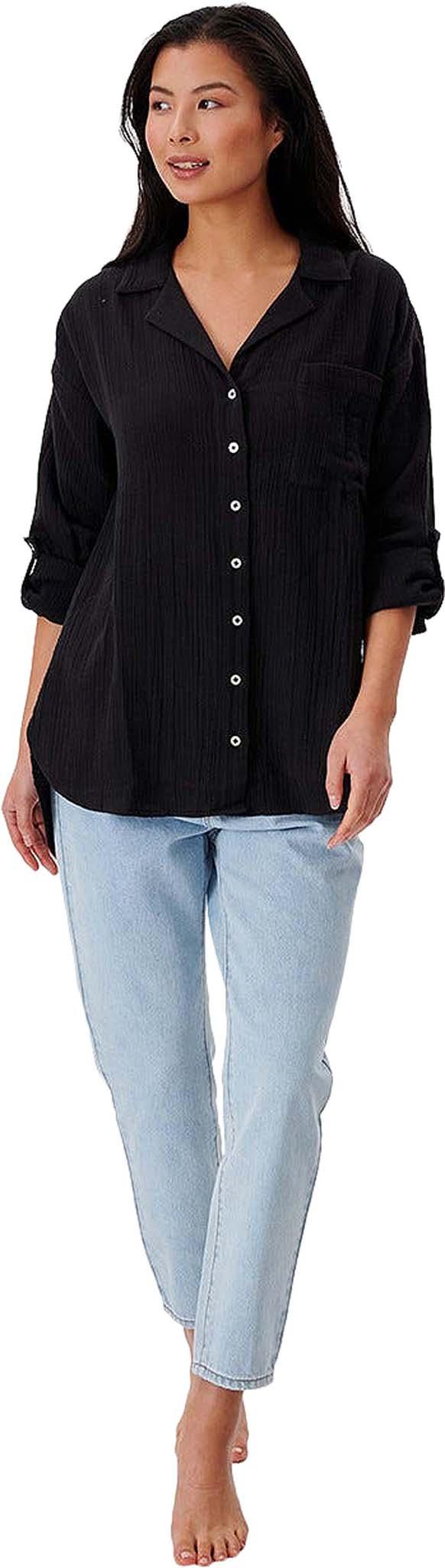 Product gallery image number 5 for product Premium Surf Long Sleeve Button Up Shirt - Women's