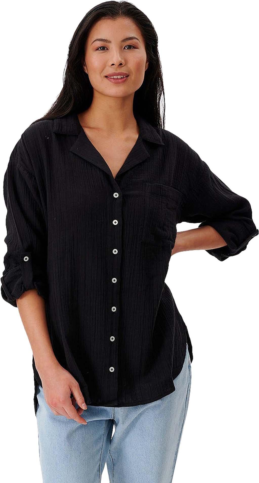 Product gallery image number 1 for product Premium Surf Long Sleeve Button Up Shirt - Women's