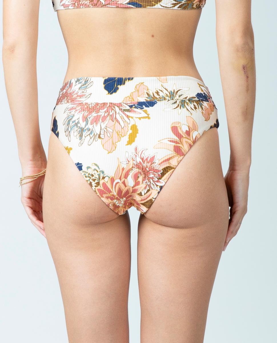 Numéro de l'image de la galerie de produits 2 pour le produit Bas de bikini taille haute Sunsetters Floral - Femme
