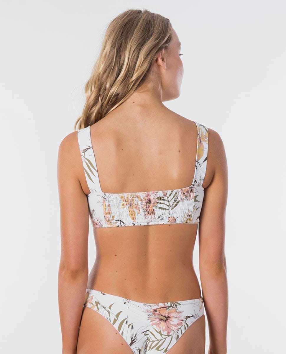 Product gallery image number 2 for product Playa Blanca Longline Crop Bikini Top - Women's