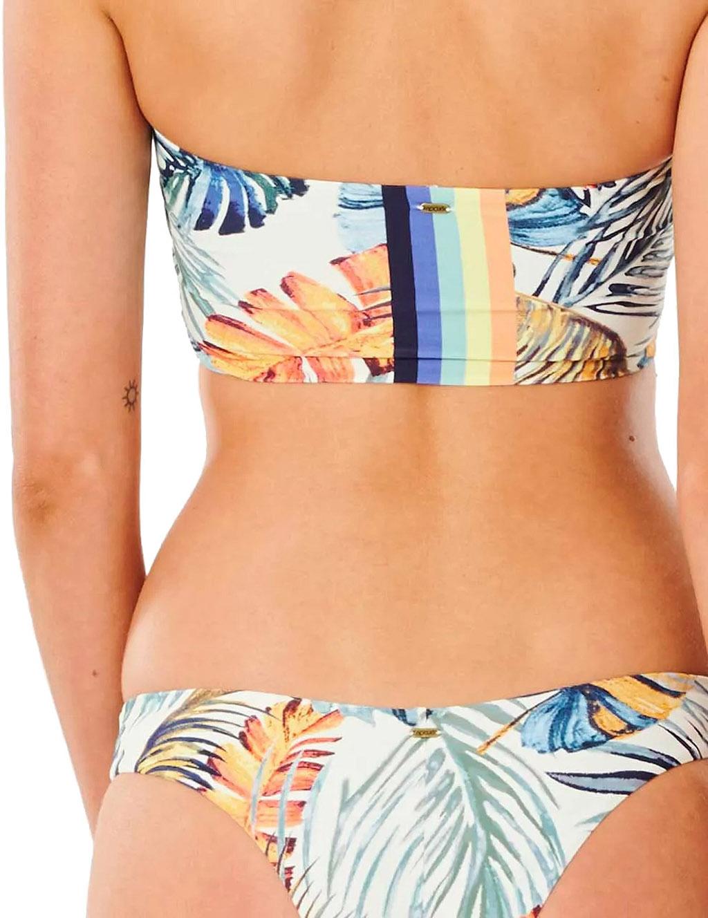 Product gallery image number 3 for product Sayulita Longline Bandeau Bikini Top - Women's