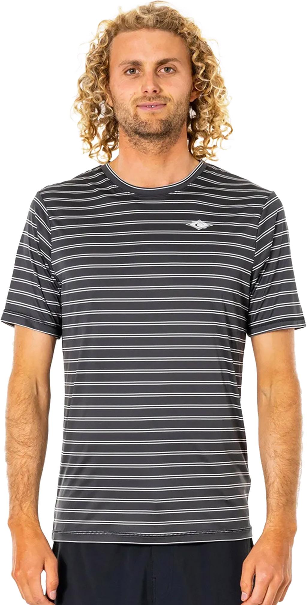 Product gallery image number 4 for product Plain Stripe Short Sleeve Surflite Tee - Men's