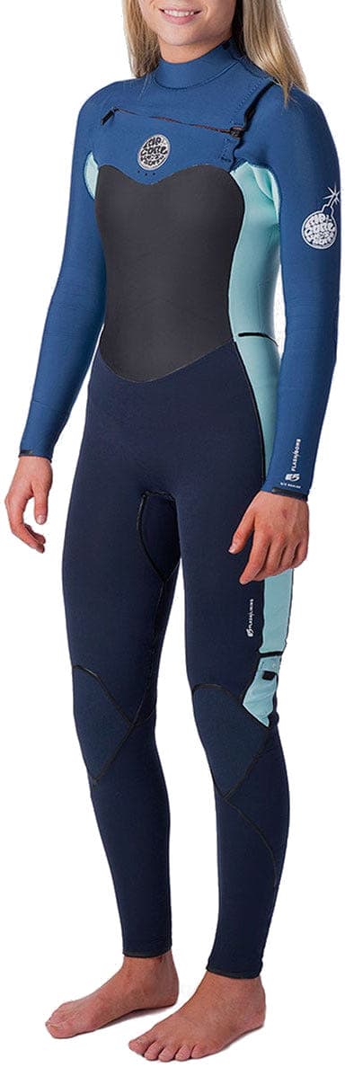 Product gallery image number 3 for product Flashbomb 3/2 Chest Zip Wetsuit - Women's