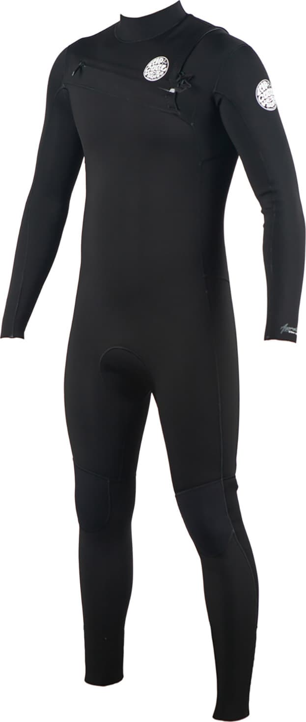 Product gallery image number 1 for product Aggrolite 4/3 Chest Zip Wetsuit - Men's