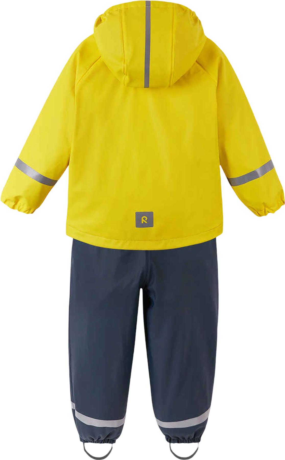 Product gallery image number 3 for product Joki Waterproof 2 Piece Rain Jacket and Bib Set - Kids