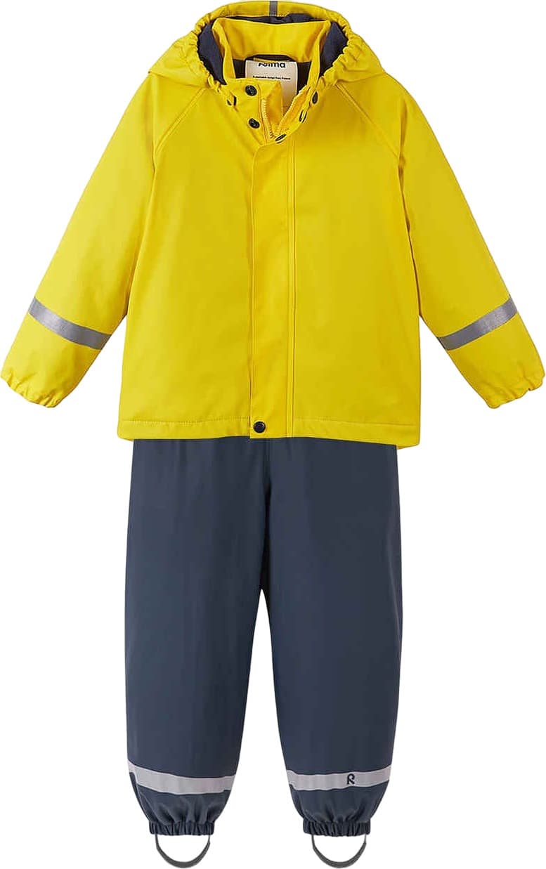 Product gallery image number 2 for product Joki Waterproof 2 Piece Rain Jacket and Bib Set - Kids