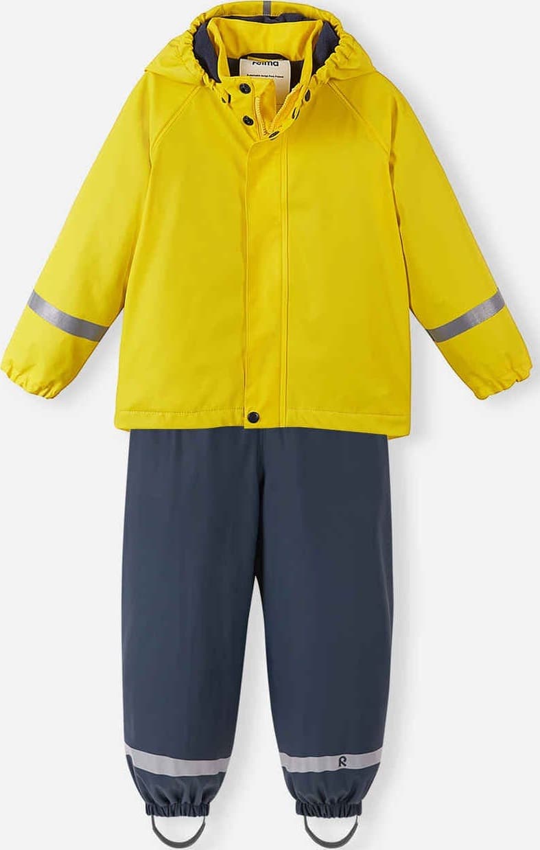 Product gallery image number 1 for product Joki Waterproof 2 Piece Rain Jacket and Bib Set - Kids