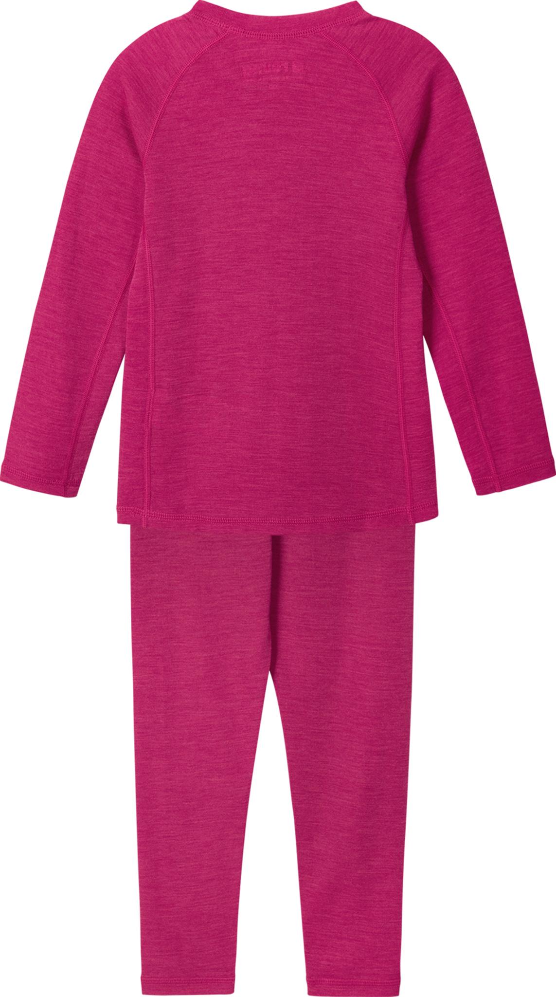 Numéro de l'image de la galerie de produits 2 pour le produit Ensemble couche de base en laine Kinsei - Enfant