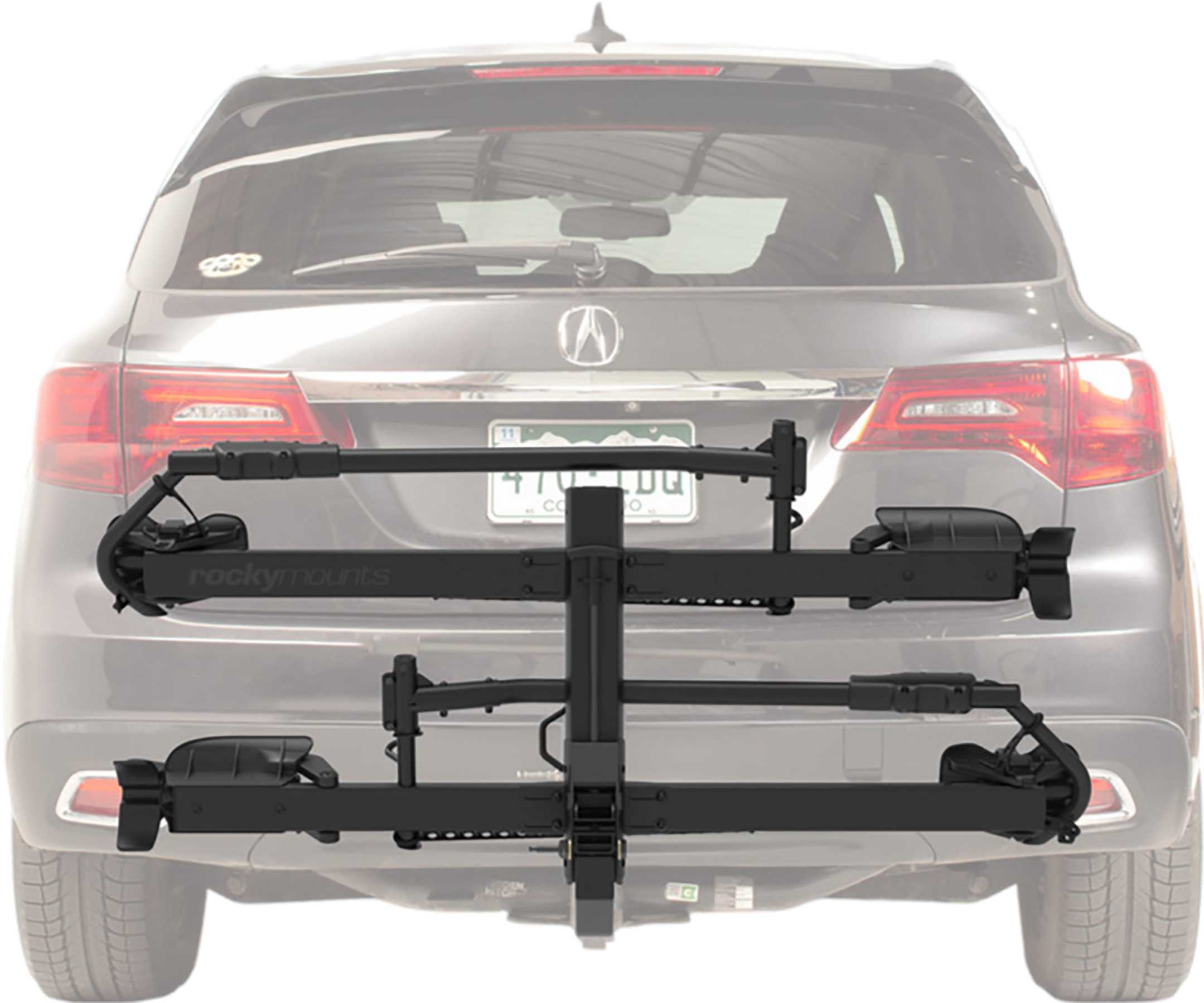 Product image for HighNoon FC 2-Bike Rear Platform Hitch Rack 1.25" 