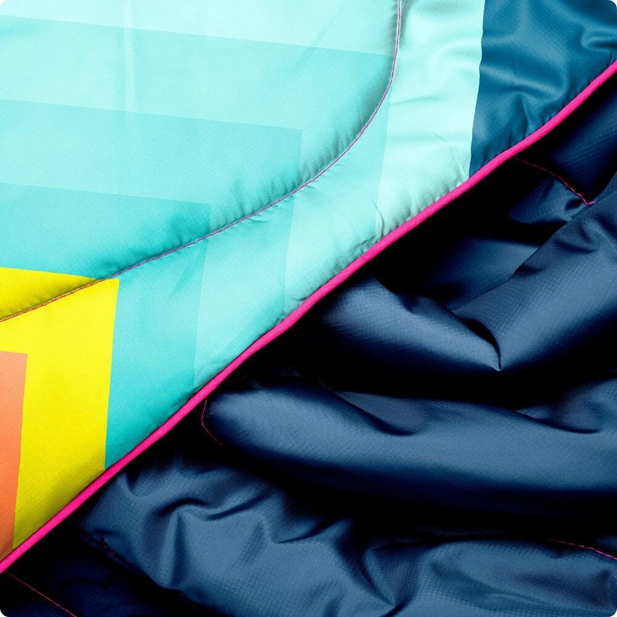 Product gallery image number 3 for product Retro Stripe Peaks Original Puffy Blanket 1-person