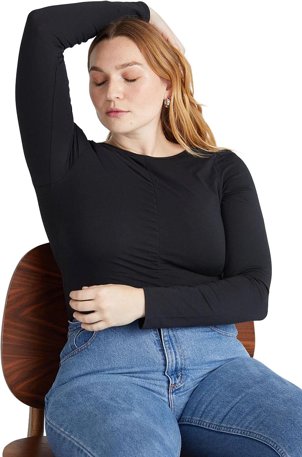 Product gallery image number 2 for product Soft Stretch Modal Shirred Bodysuit - Women's