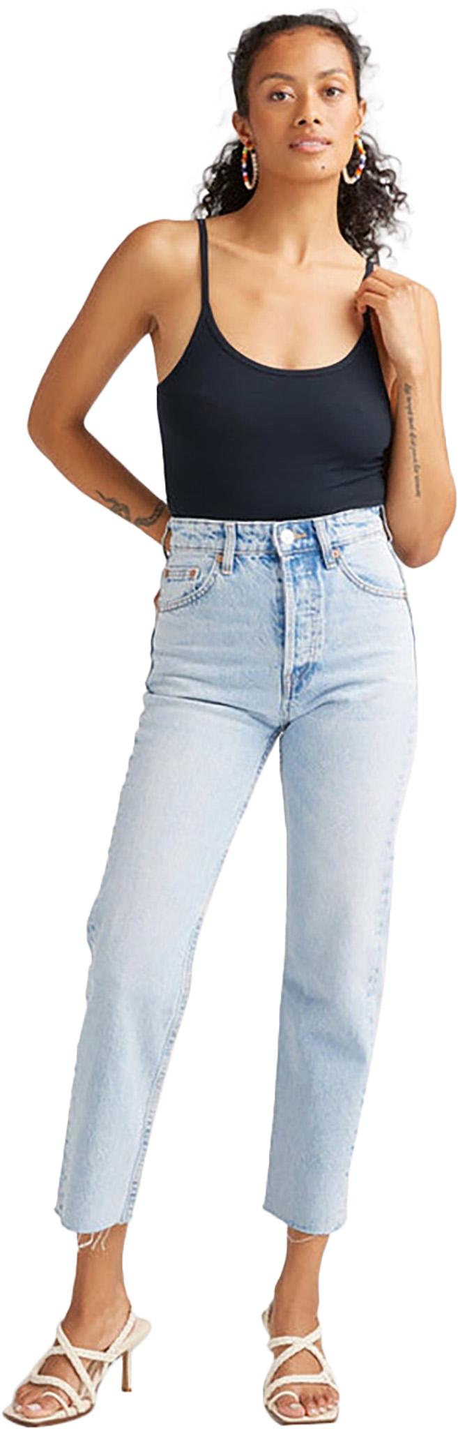 Product gallery image number 4 for product Modal Baby Rib Strappy Body Suit - Women's