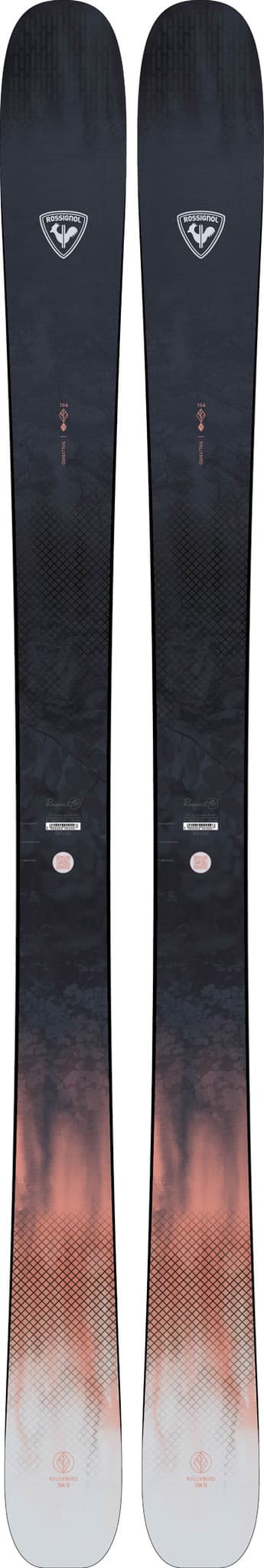 Product gallery image number 1 for product Rallybird 104 Ti Open Freeride Ski - Women's