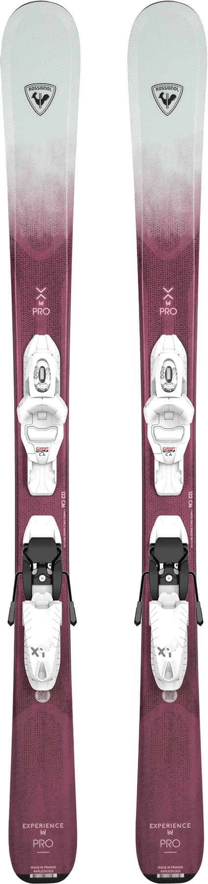 Image de produit pour Skis All-Mountain Experience avec fixations de ski Pro Kid-X - Enfant
