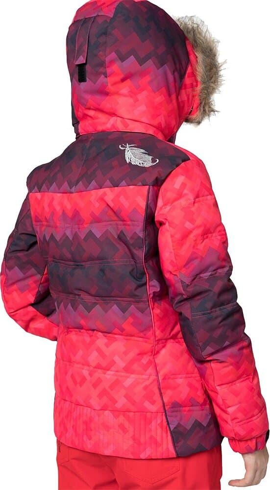 Product gallery image number 3 for product Bb Polydown Print Jacket - Girls