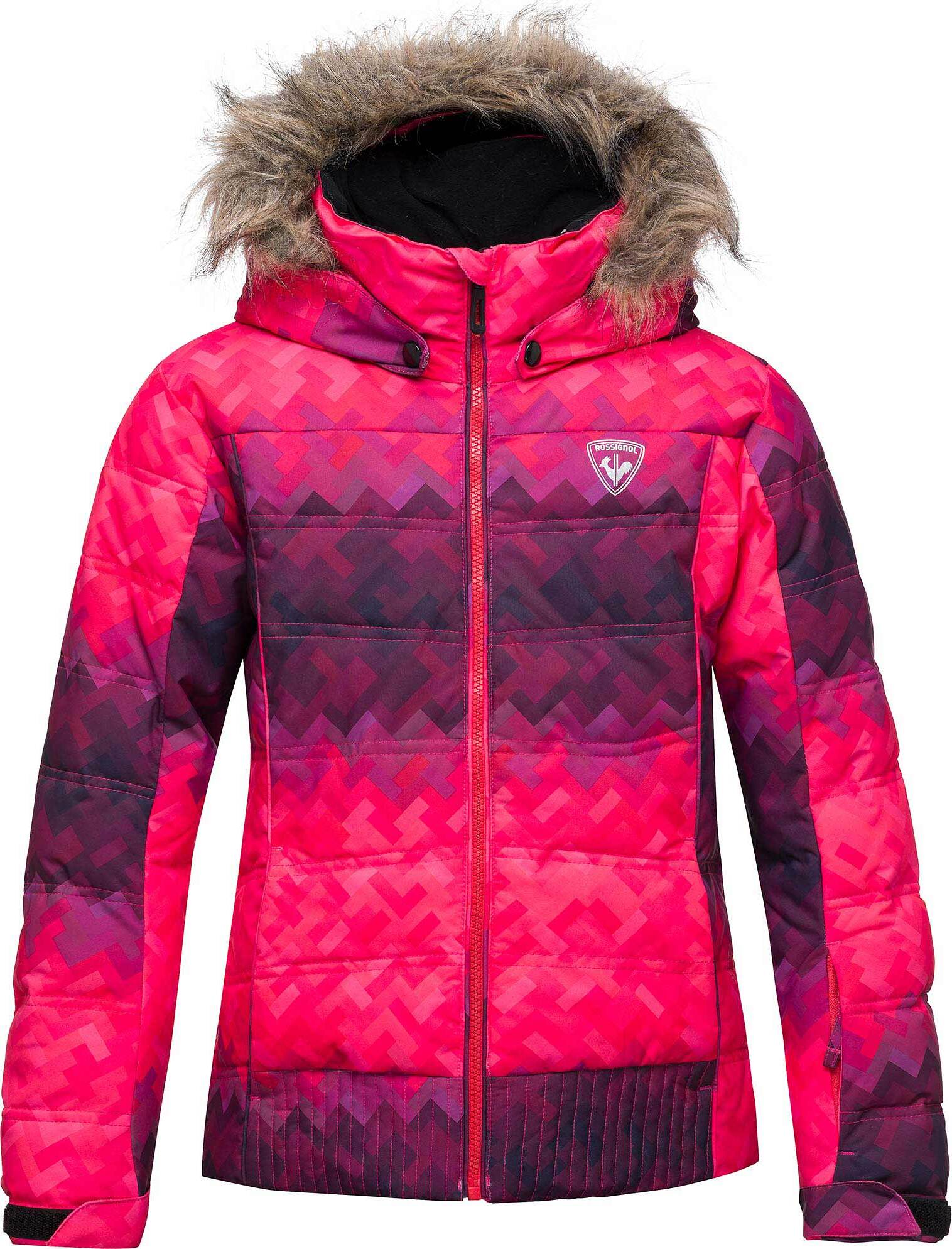 Product gallery image number 1 for product Bb Polydown Print Jacket - Girls