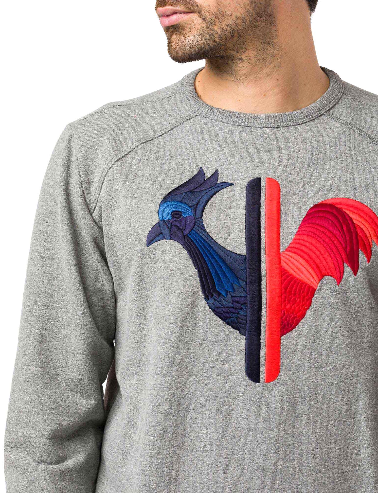 Product gallery image number 6 for product Rooster Embroidered Sweatshirt - Men's