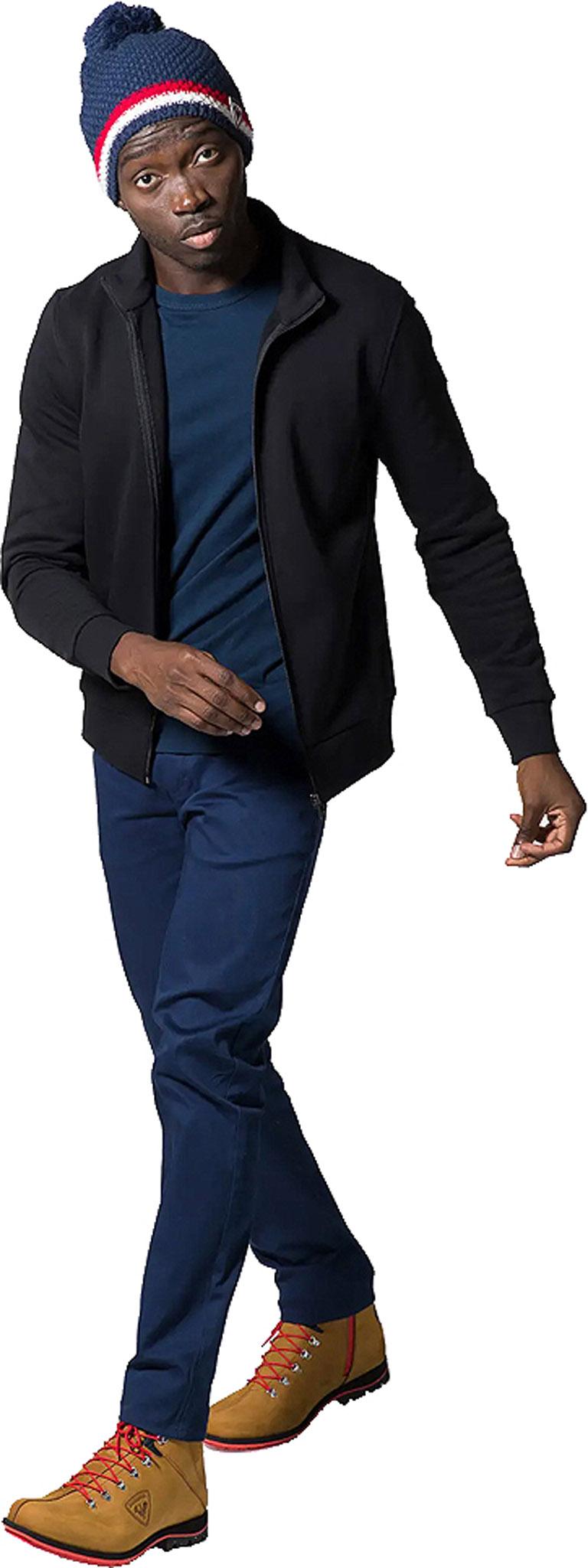 Numéro de l'image de la galerie de produits 2 pour le produit Sweat-shirt en coton à fermeture éclair sur toute la longueur - Homme