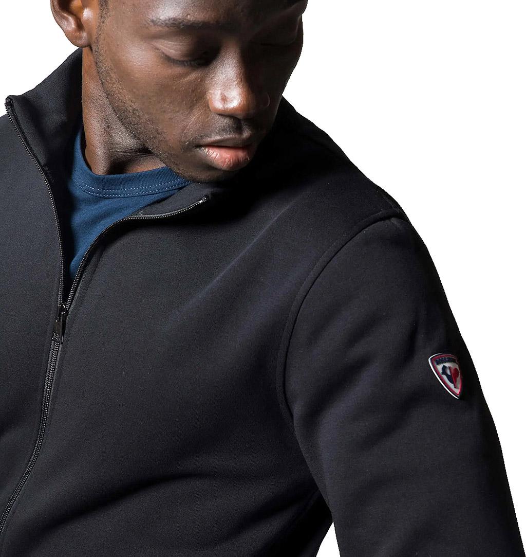 Numéro de l'image de la galerie de produits 3 pour le produit Sweat-shirt en coton à fermeture éclair sur toute la longueur - Homme