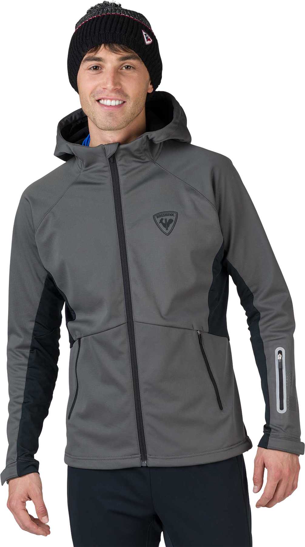 Image de produit pour Manteau coquille souple à capuche - Homme