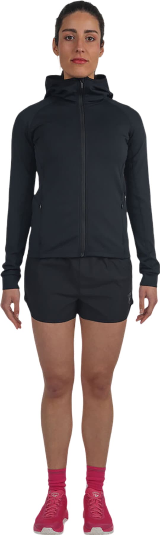 Numéro de l'image de la galerie de produits 5 pour le produit Manteau couche intermédiaire à glissière pleine longueur fine - Femme