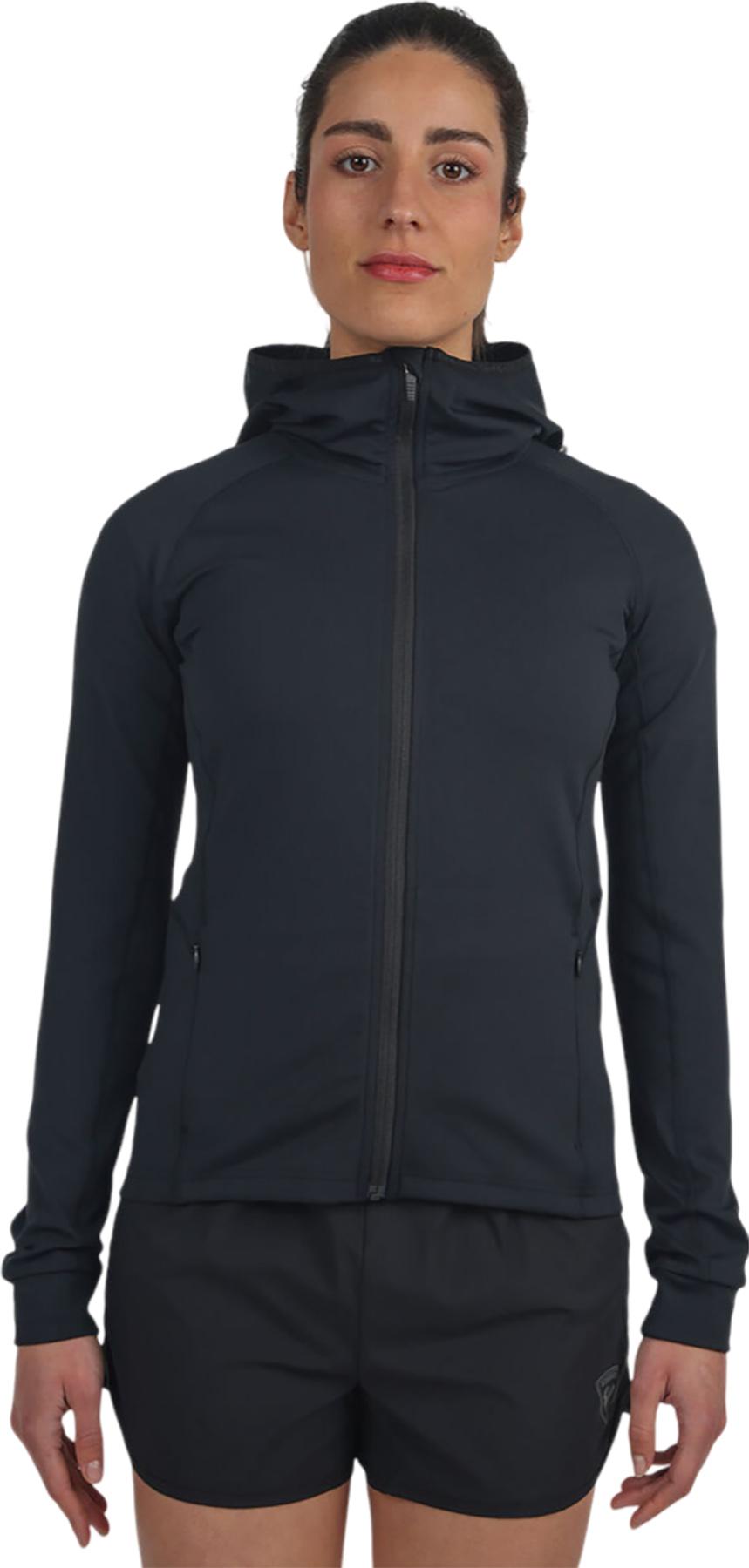 Image de produit pour Manteau couche intermédiaire à glissière pleine longueur fine - Femme