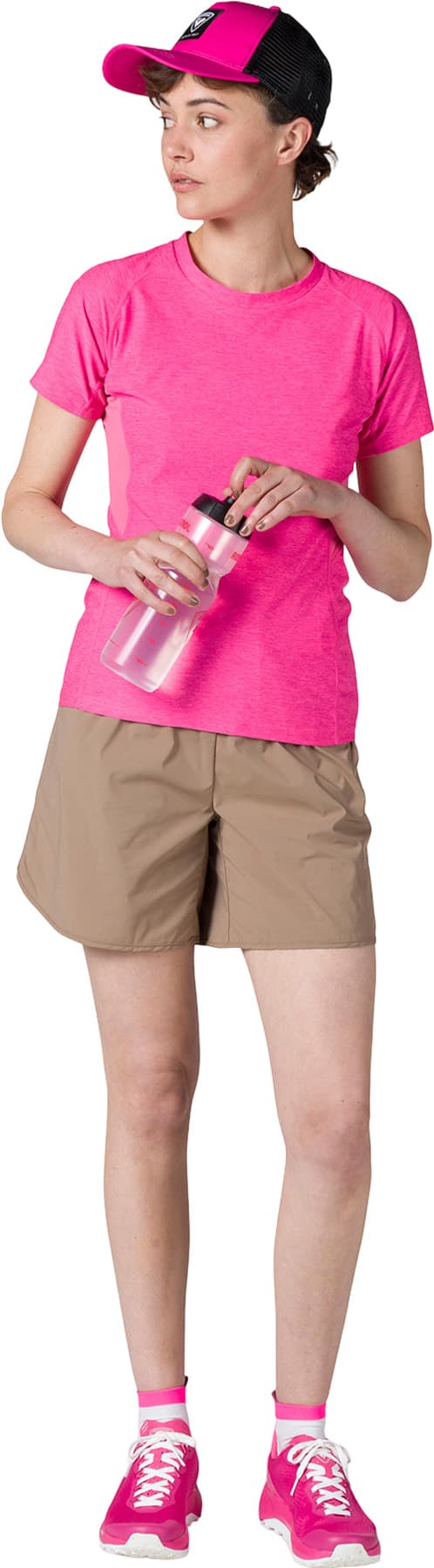 Numéro de l'image de la galerie de produits 2 pour le produit T-shirt à manches courtes en mélange - Femme