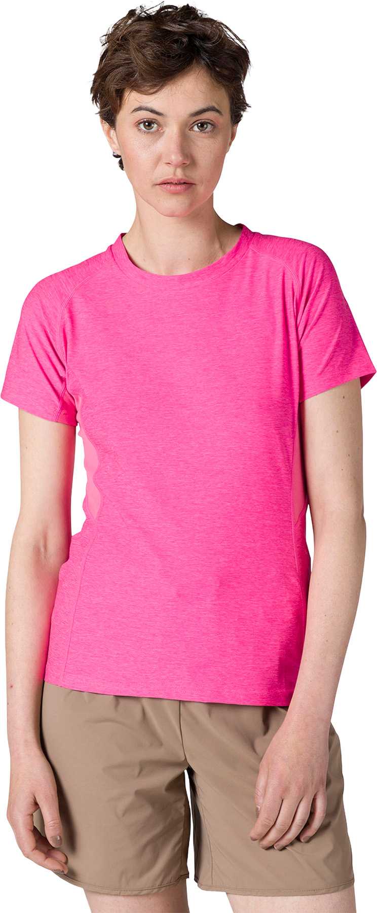 Image de produit pour T-shirt à manches courtes en mélange - Femme