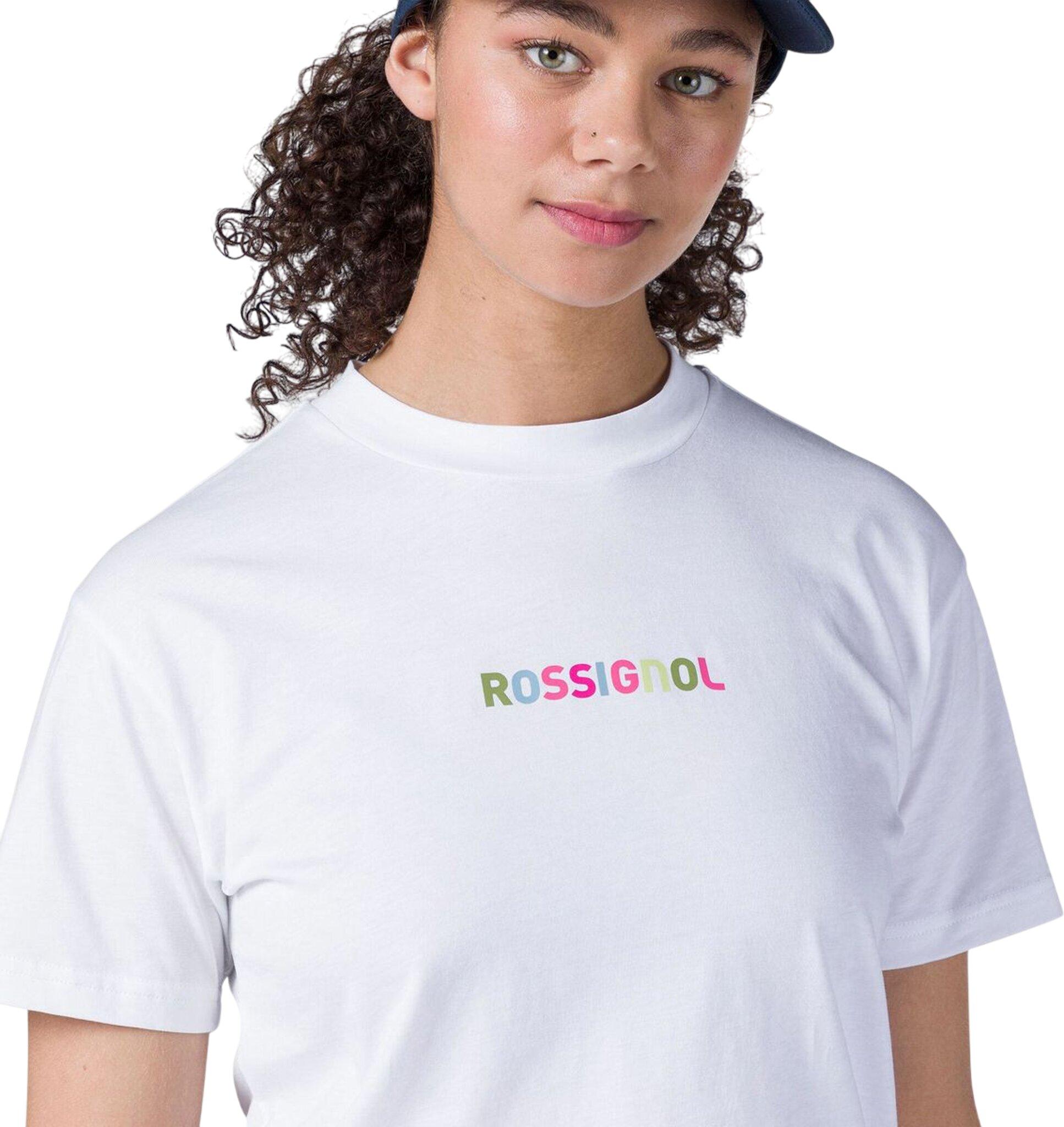 Product gallery image number 4 for product Embroidery Short Sleeve T-Shirt - Women's