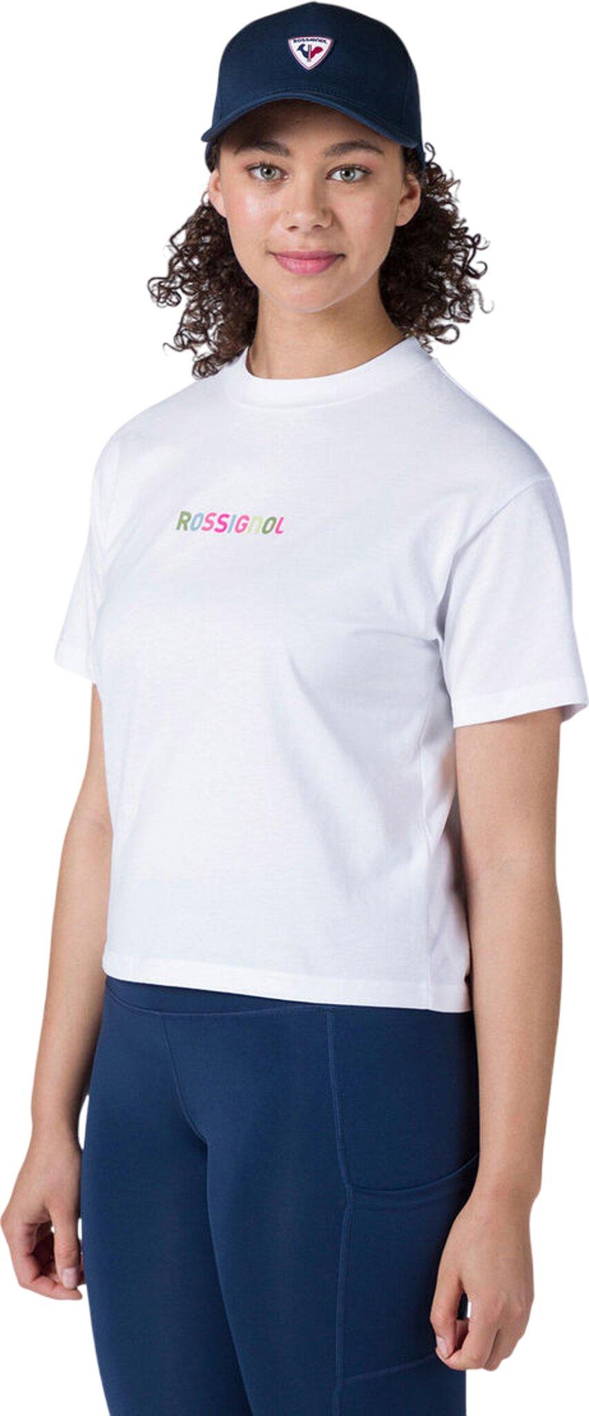 Product gallery image number 2 for product Embroidery Short Sleeve T-Shirt - Women's