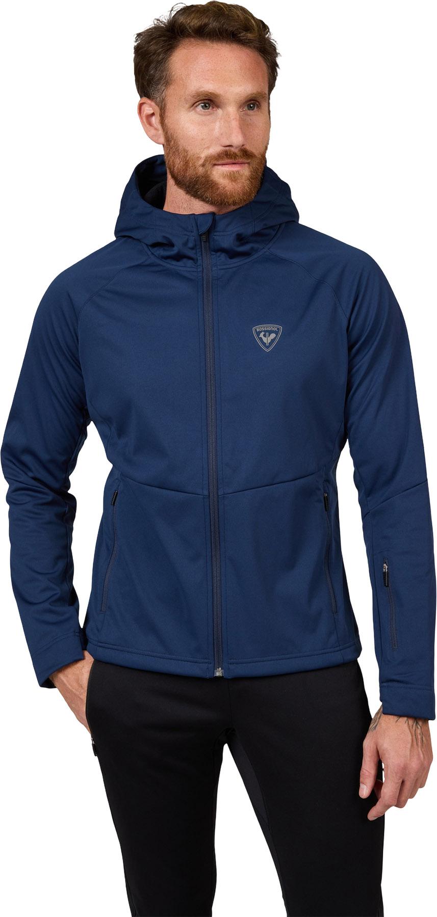 Image de produit pour Manteau coquille souple à capuchon Genetys - Homme