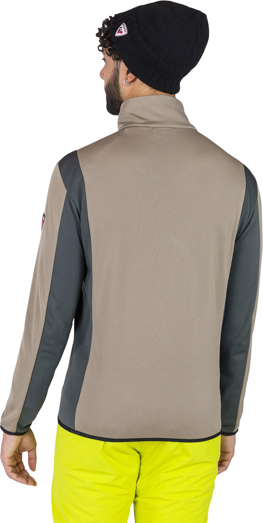 Numéro de l'image de la galerie de produits 2 pour le produit Manteau intermédiaire en molleton à glissière pleine longueur Diretta - Homme