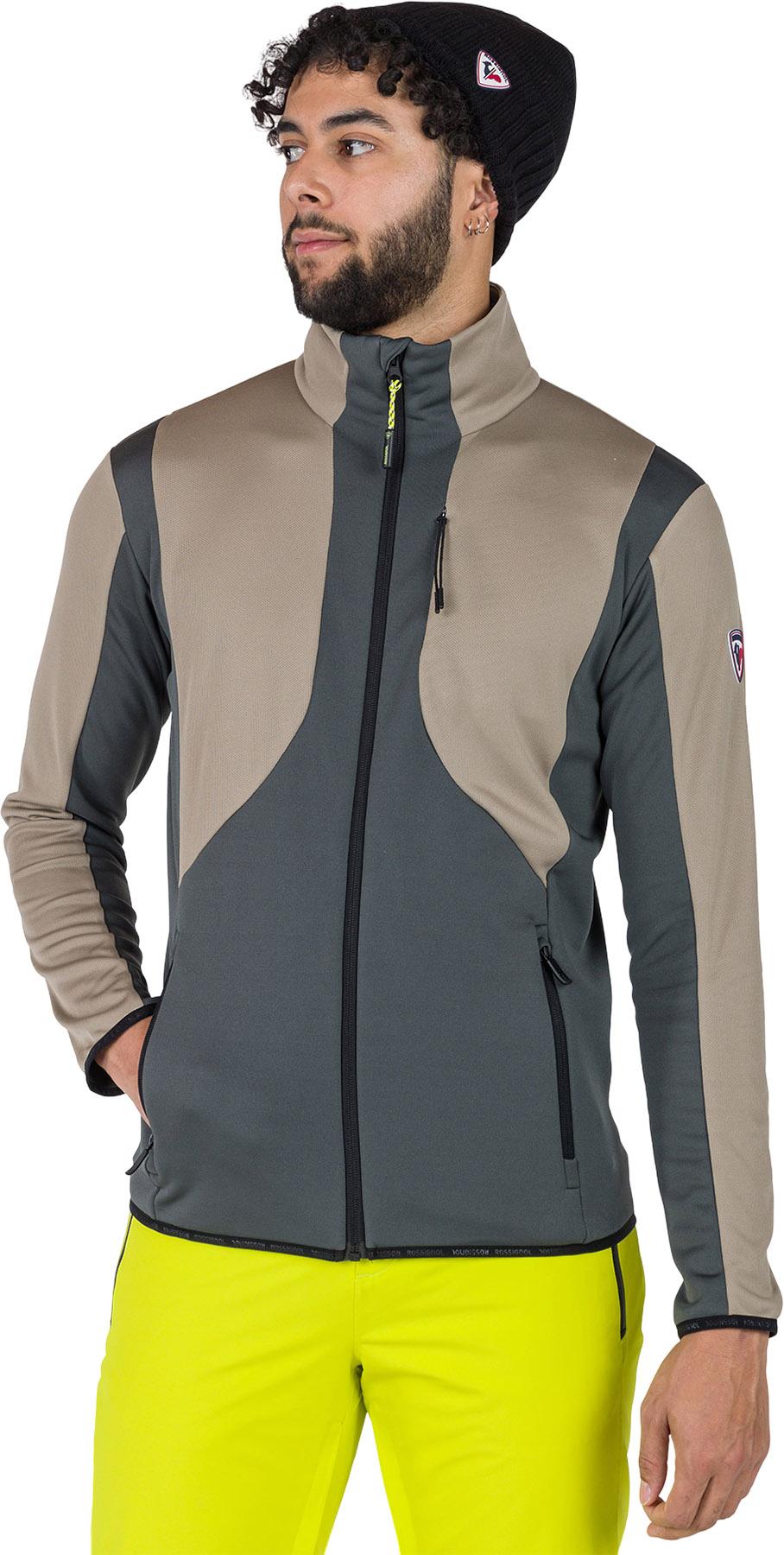Image de produit pour Manteau intermédiaire en molleton à glissière pleine longueur Diretta - Homme
