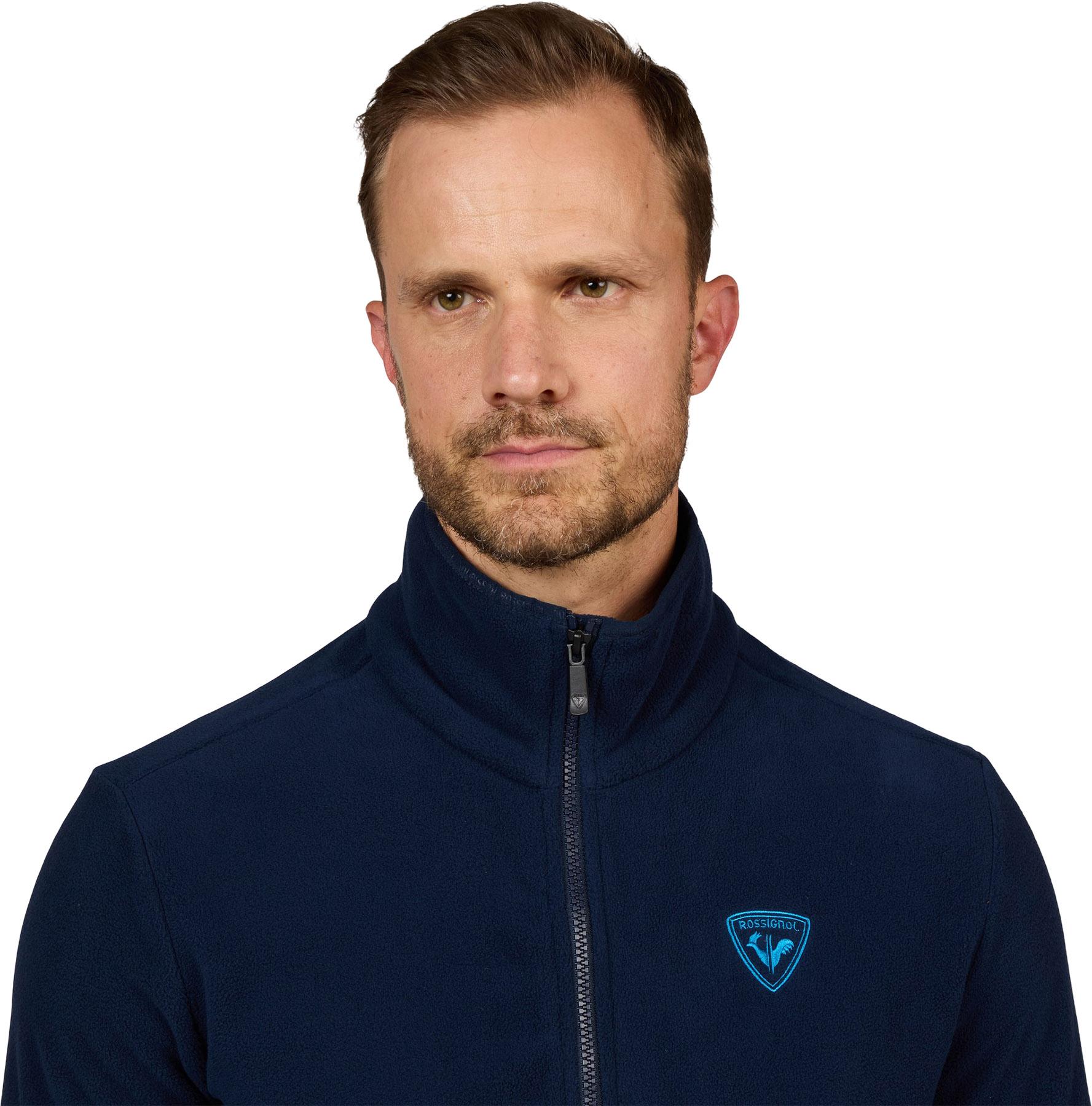 Numéro de l'image de la galerie de produits 3 pour le produit Manteau en molleton à glissière pleine longueur Strawpile - Homme