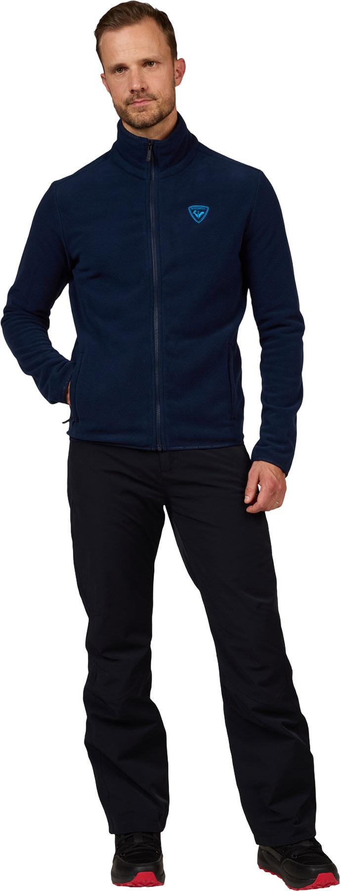 Numéro de l'image de la galerie de produits 2 pour le produit Manteau en molleton à glissière pleine longueur Strawpile - Homme