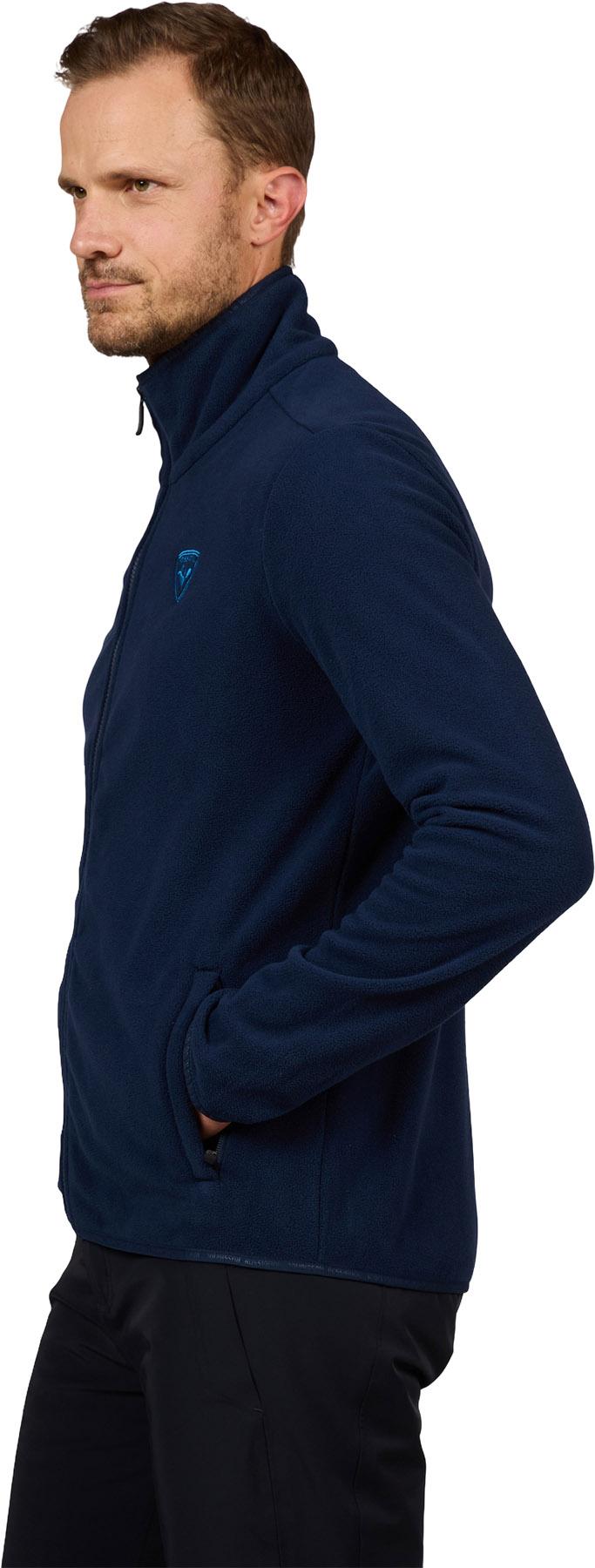 Numéro de l'image de la galerie de produits 4 pour le produit Manteau en molleton à glissière pleine longueur Strawpile - Homme