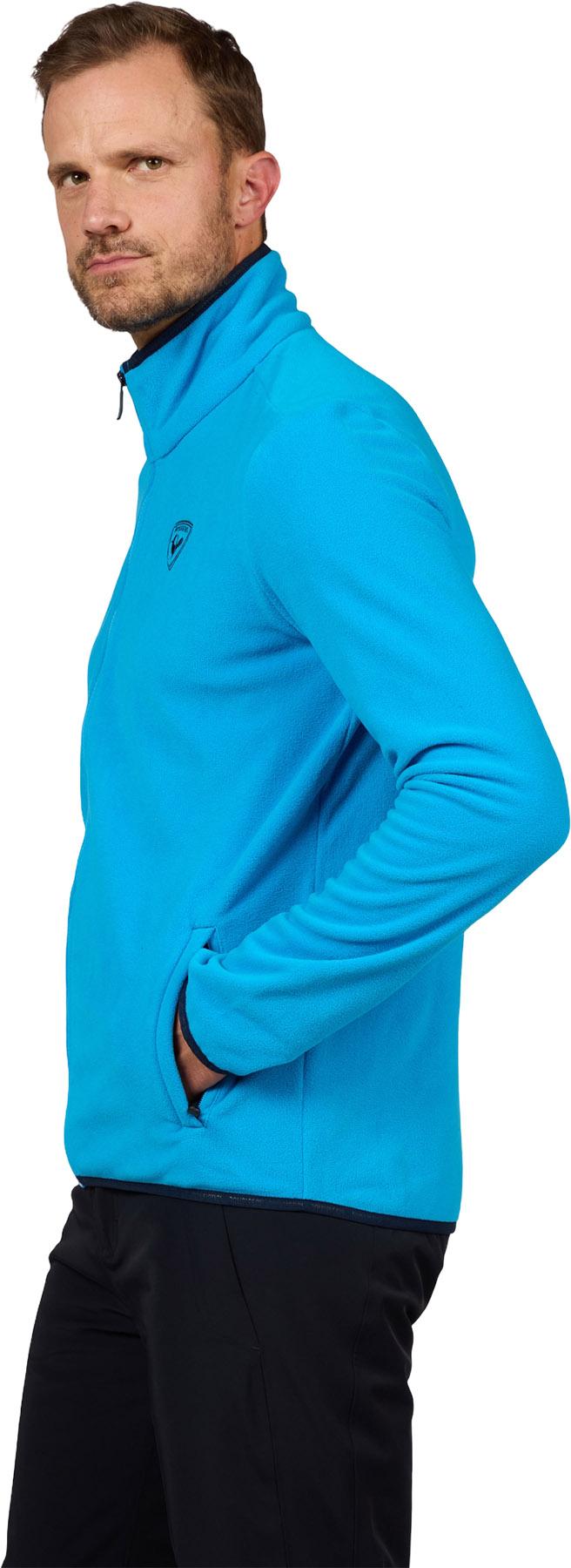 Numéro de l'image de la galerie de produits 3 pour le produit Manteau en molleton à glissière pleine longueur Strawpile - Homme