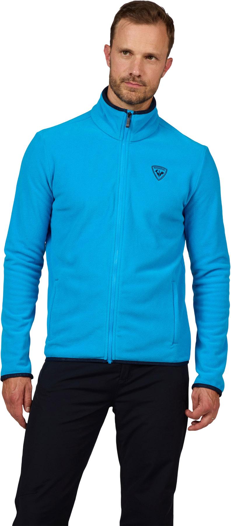 Image de produit pour Manteau en molleton à glissière pleine longueur Strawpile - Homme