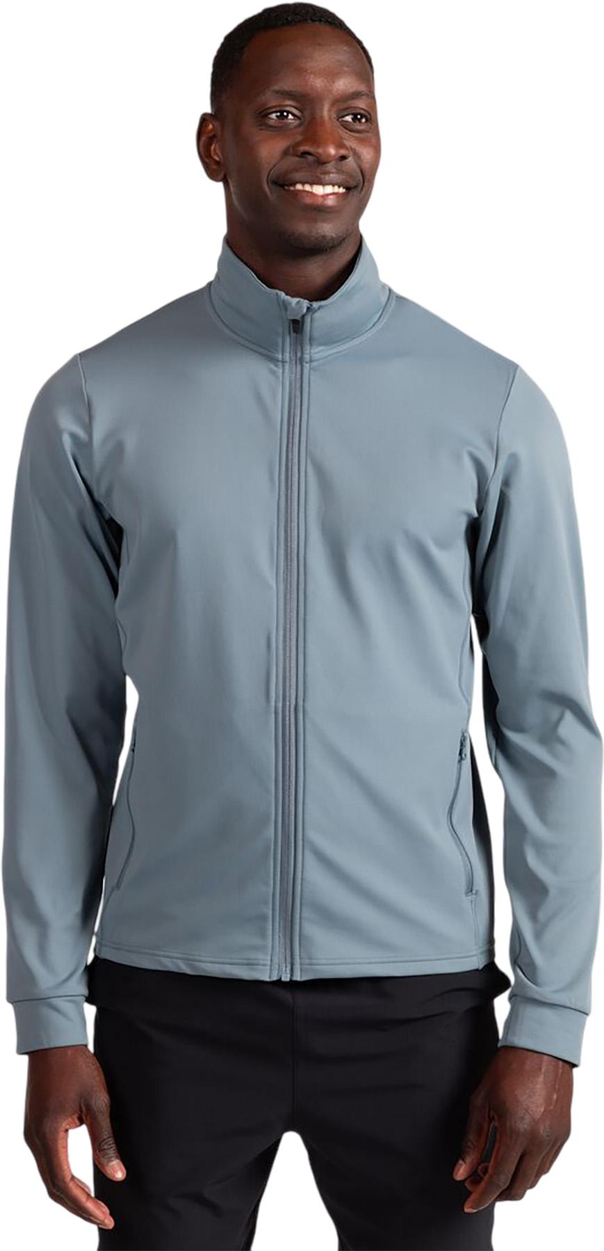 Product image for Manteau couche intermédiaire fine à glissière pleine longueur - Homme