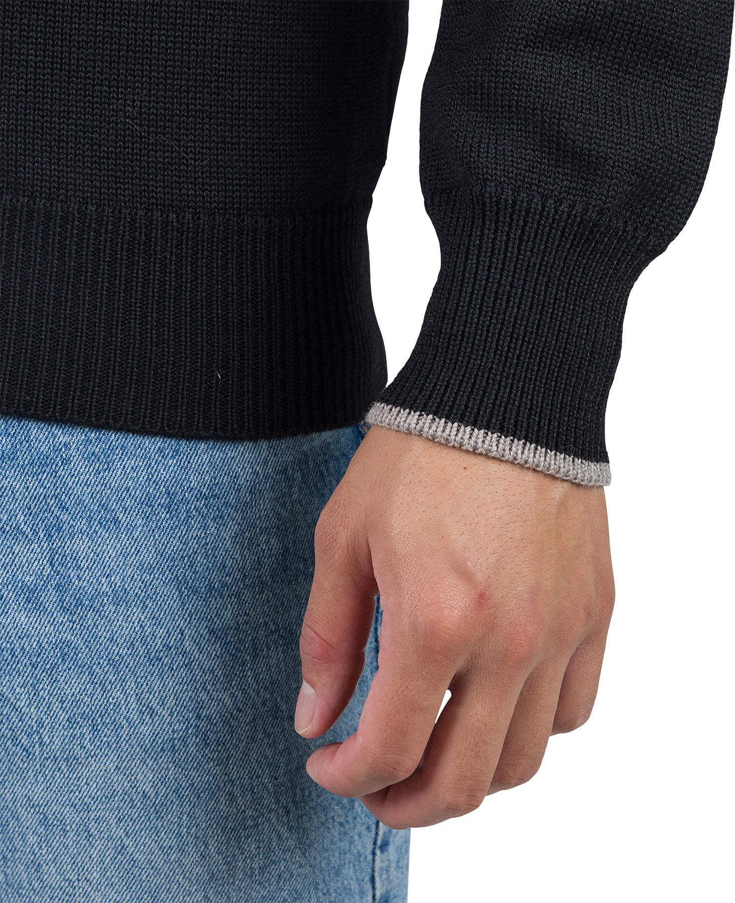 Numéro de l'image de la galerie de produits 5 pour le produit Chandail rayé à col rond en tricot - Homme